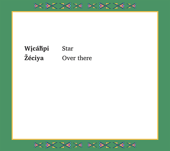 Wįcáȟpi Cįjá, Star Child, Part 1