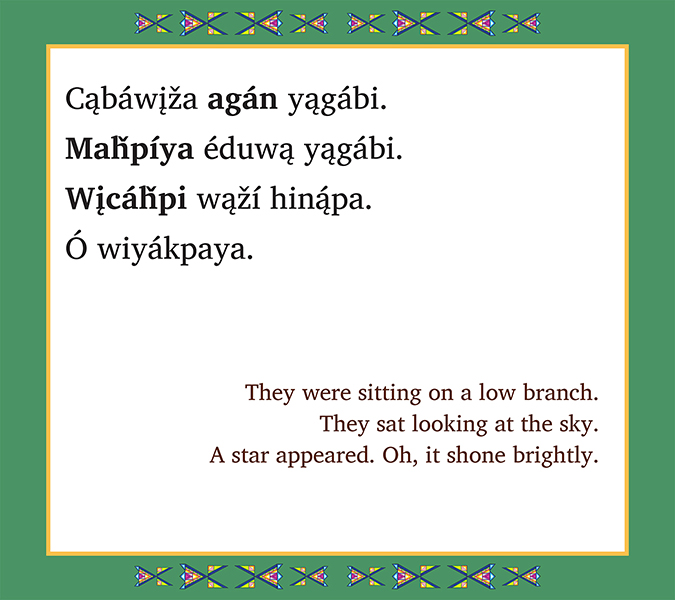 Wįcáȟpi Cįjá, Star Child, Part 1