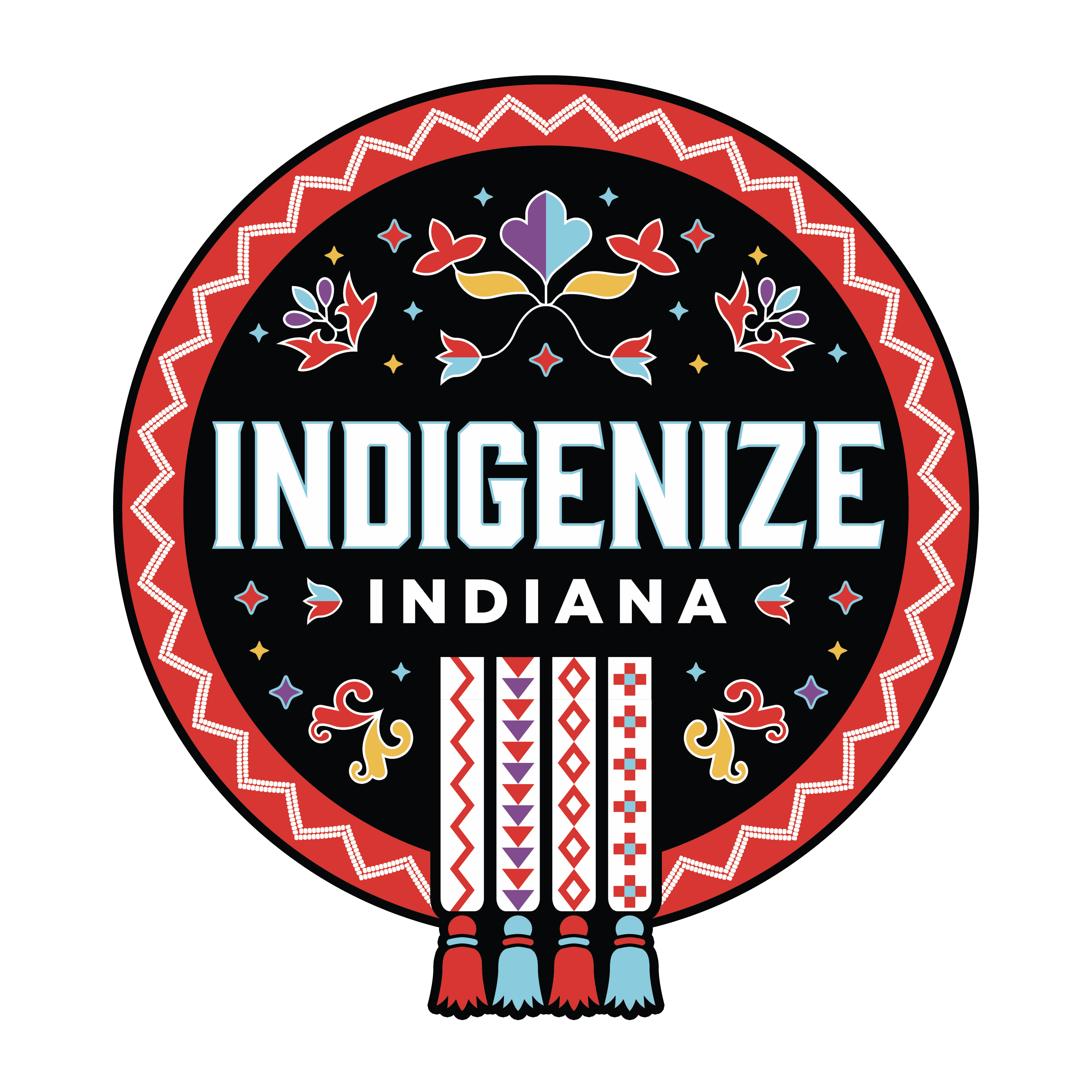 A button directing to a Indigenize Indiana! page 